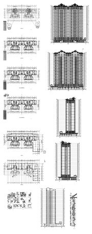 楼盘建筑CAD图纸