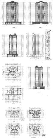 地产楼盘建筑CAD图纸
