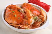 干煸粉丝鲜虾肉蟹煲菜品图片