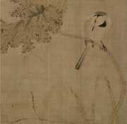 鹡鸰荷叶图_宋_佚名 