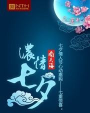 浓情七夕海报图片素材