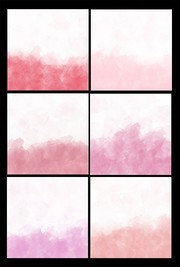 粉色水彩背景