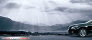 大气丰田汽车海报