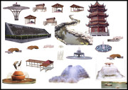 PS后期建筑图片