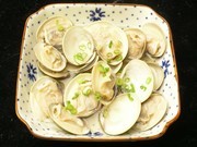 酒蒸文蛤菜品图片