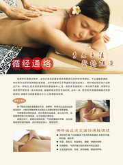 中医养生循经通络海报