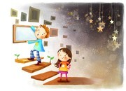 儿童卡通插画图片