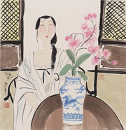 望兰_近现代_胡永凯 