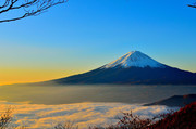 富士山风景高清图片素材