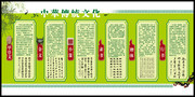 传统文化校园知识展板图片素材