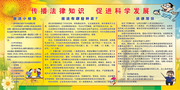 传播法律知识展板设计图片素材