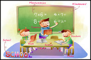 小学生上课图片素材