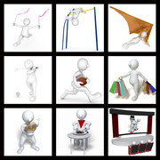 3DС�����˶���ͨͼƬ�ز�