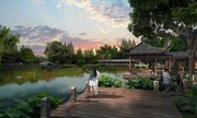 古典园林建筑景观设计效果图