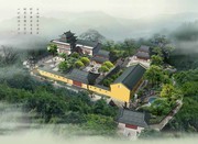 中式园林建筑景观效果图