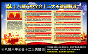 解读十八届全会十大关键词宣传图下载