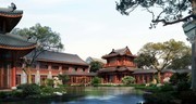 中式园林建筑设计效果图