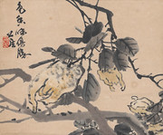 佛手回春图轴_近现代_谢公展
