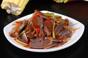 红油鸡胗菜品高清图片素材