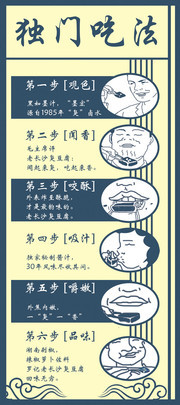 臭豆腐独门吃法展板图片