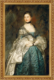 欧洲古典美女油画装饰画