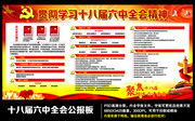 贯彻学习十八届六中全会精神宣传展板下载