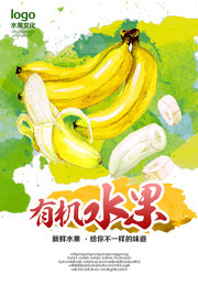 有机水果海报图片下载