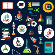化学科学仪器图标矢量素材