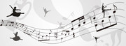 淘宝音符海报背景图片素材