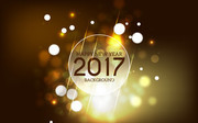 2017金色背景模糊图片素材