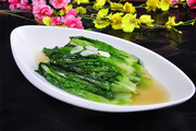 蒜茸油麦菜时蔬菜品图片