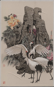 花鸟工笔 吉瑞图_近现代_窦绅卿 