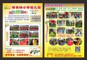 新学期小学幼儿园招生单页