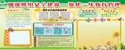  企业安全展板设计模板