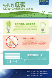 低碳生活公益图片素材