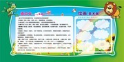绘画美术展宣传栏