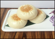 传统美食煎包点心高清图片