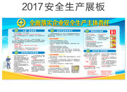 2017年安全生产月主题展板