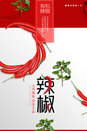 辣椒宣传海报设计素材