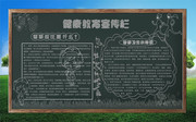健康知识宣传栏模板