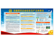 2017安全月主题宣教墙