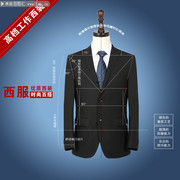淘宝西服主图宣传海报图片素材