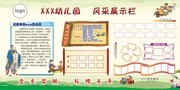 幼儿园风采展示栏图片