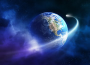 星空地球科技背景素材