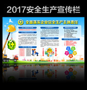 建筑施工安全生产宣传墙