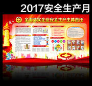 企事业安全月活动主题小报
