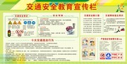 交通安全教育宣传栏模板