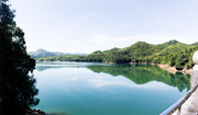 双溪湖水库山水自然风景图片