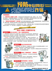 防电信诈骗知识挂图图片