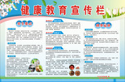 健康教育宣传栏模板下载